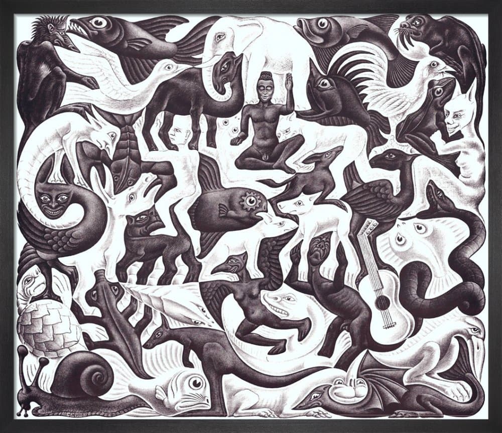 Mosaic II (1957) - MC Escher