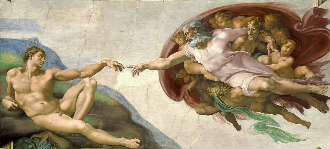Creazione di Adamo (1512) - Michelangelo
